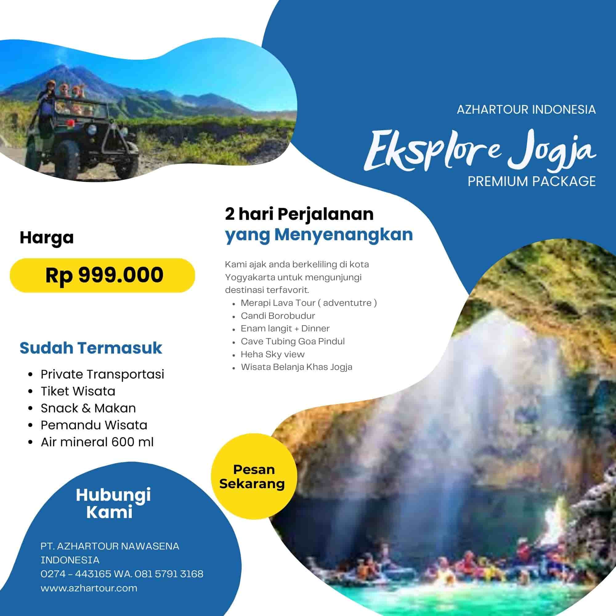 Explore Jogja Katalog Wisata Pt Azhartour Nawasena Indonesia